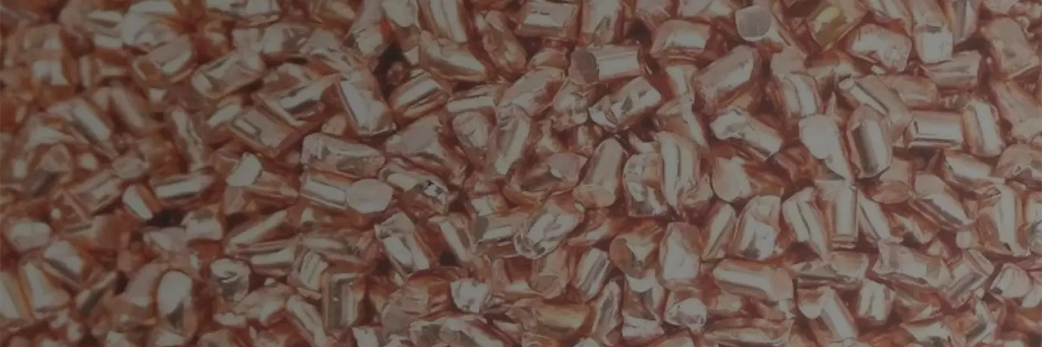 Приём дроблённого кабеля