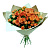 Букет из кустовых роз "Огонек"