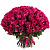 Букет из 75 коралловых роз